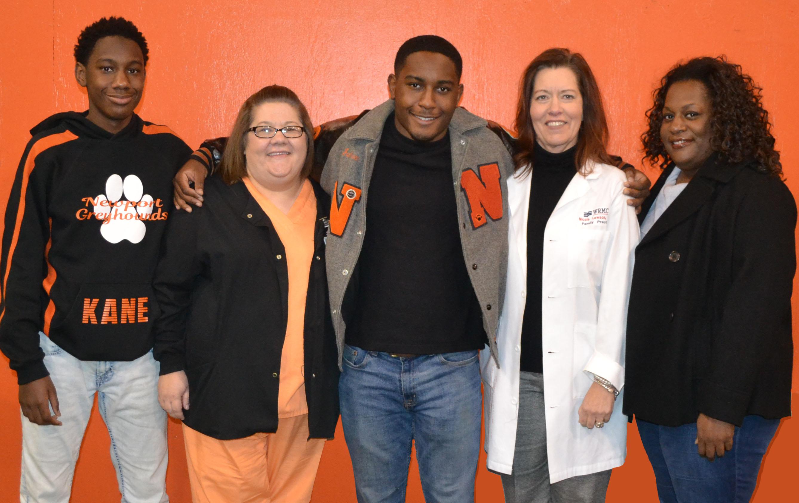 Photo-Tyler Chan, family & medical team | White River Health
